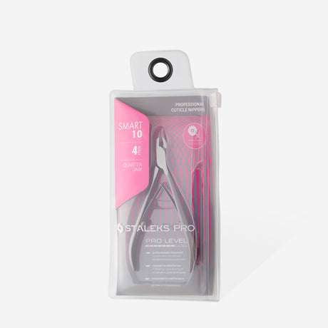 Alicate Profissional de Cutículas SMART 10 4mm Staleks Pro