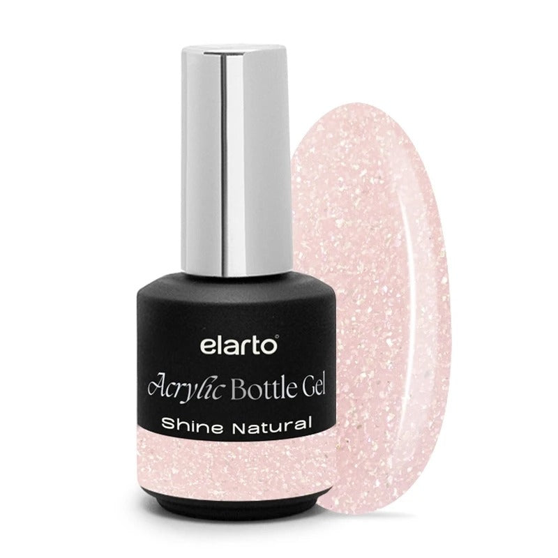 Acrylic Bottle Gel Shine Natural 15ml