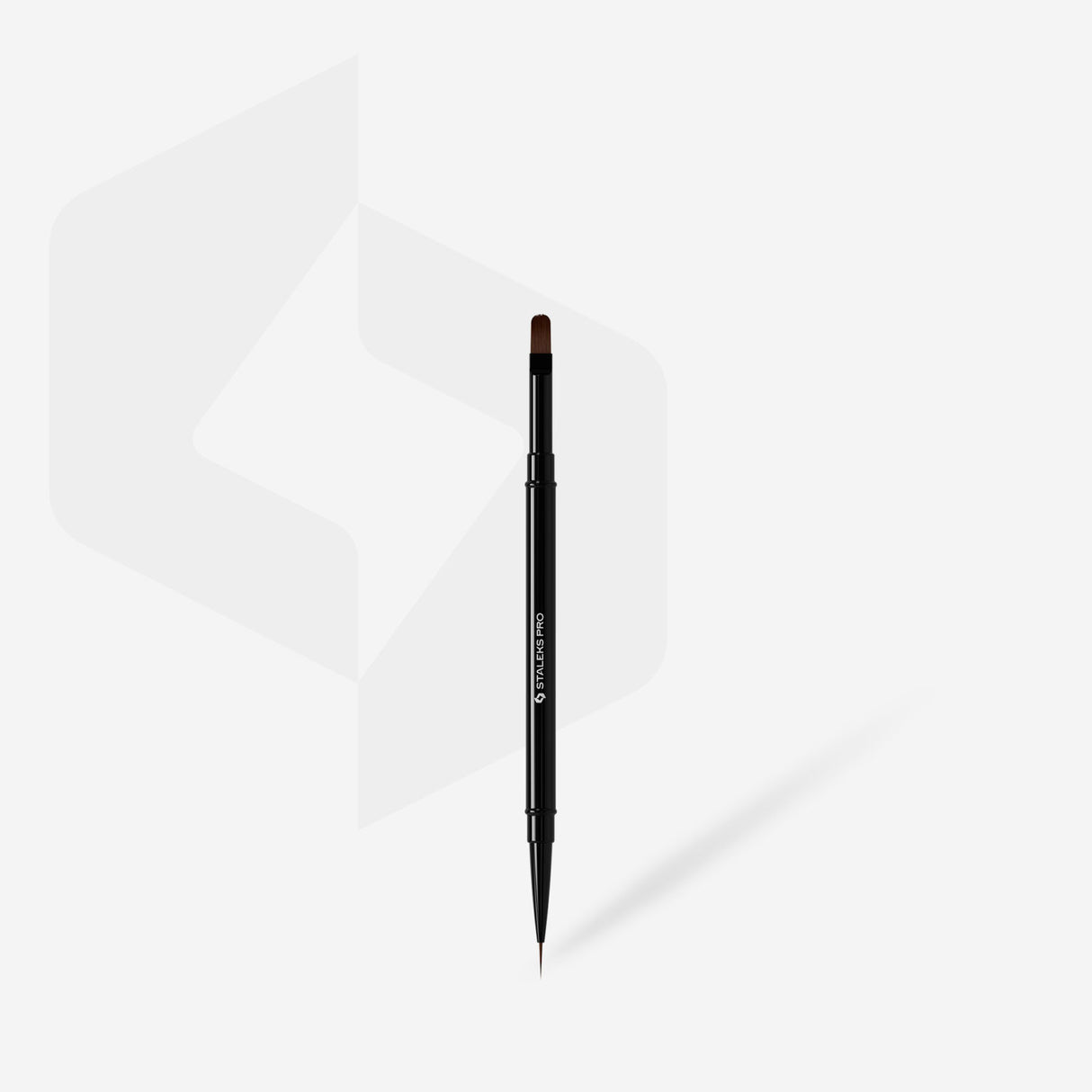 Pincel de ponta dupla EXPERT para delineador 10 mm / para gel 11 mm