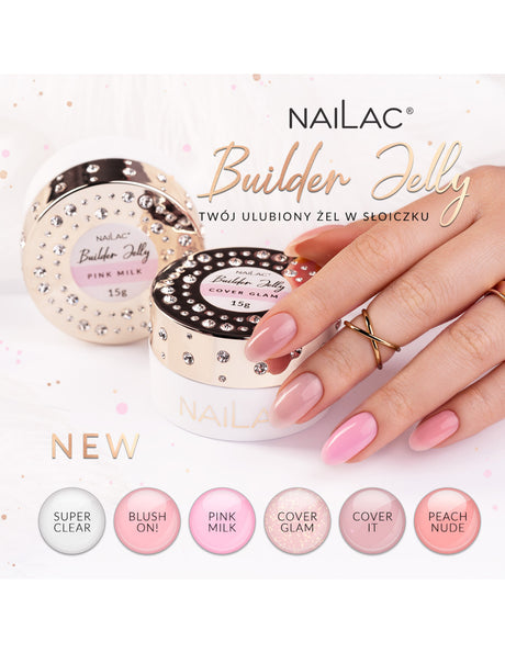 Builder Jelly Peach Nude NaiLac 50g