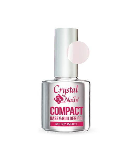 Gel Base Compact - Milky White 13 ml - Crystal Nails