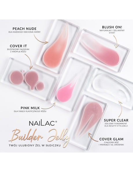 Builder Jelly Peach Nude NaiLac 50g