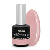 Elastic Fiber Base Diamond Blush 15ml - base híbrida com fibras de vidro