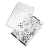 Placa de estampagem nº 3 Floral Chic