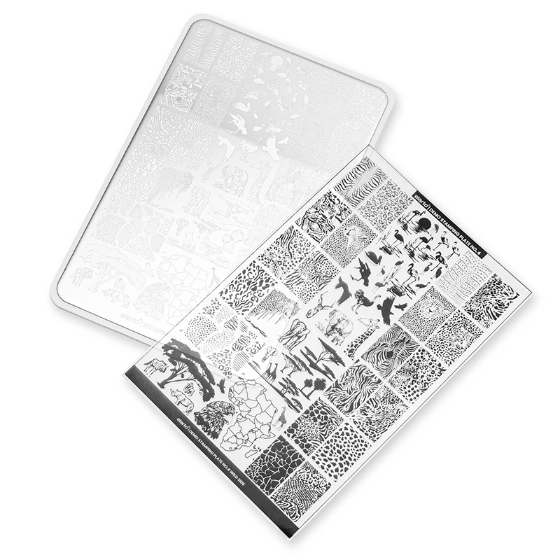 Placa de estampagem nº 4 Wild Side