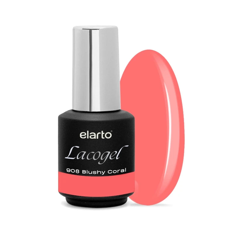 Verniz Gel Lacogel Blushy Coral 908 - 7ml