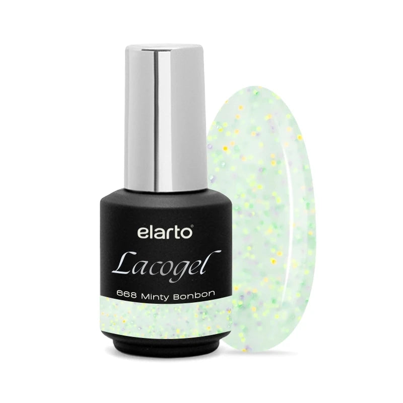Verniz Gel Lacogel Minty Bonbon 668 - 7ml