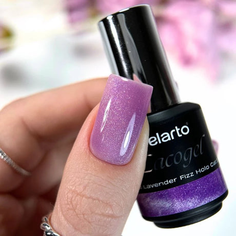 Verniz Gel Lacogel Lavender Fizz Holo Cat Eye 903 - 7ml