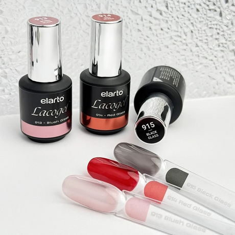 Verniz Gel Lacogel 914 Red Glass - 7ml