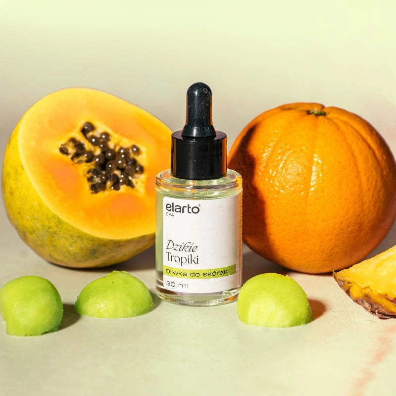 Óleo para cutículas e unhas Dzikie Tropiki 30ml