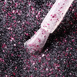 Dry Top Shine Rosa Brilhante 7ml top coat híbrido com efeito flash