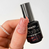 Dry Top Shine Vermelho Brilhante 7ml top coat híbrido com efeito flash