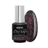 Dry Top Shine Vermelho Brilhante 7ml top coat híbrido com efeito flash