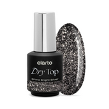 Dry Top Shine Prata Brilhante 7ml top coat híbrido com efeito flash