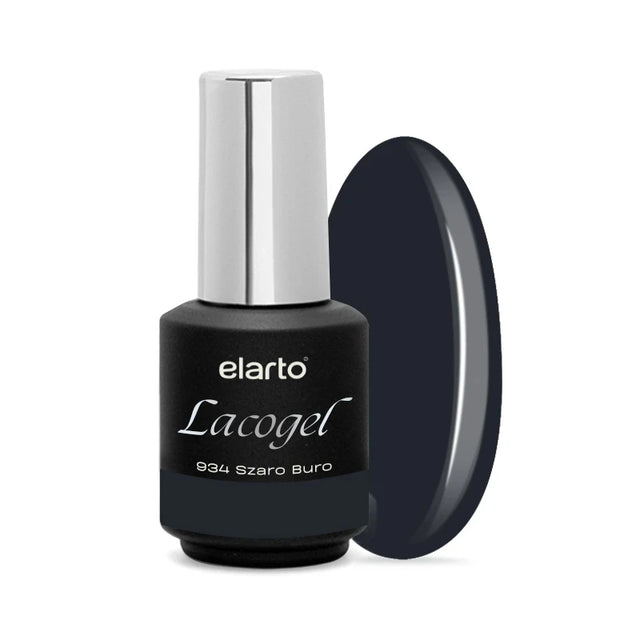 Verniz Gel Lacogel 934 Szaro Buro - 7ml detalhe