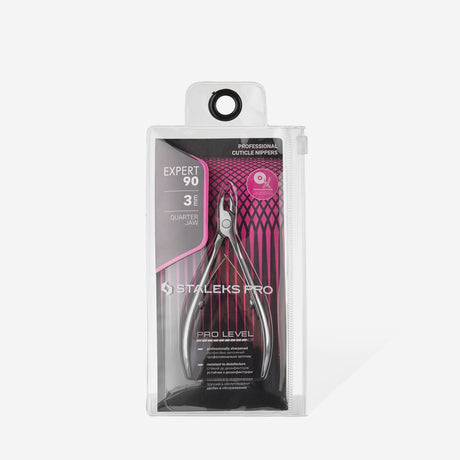Alicate Profissional de Cutículas EXPERT 90 3mm Staleks Pro