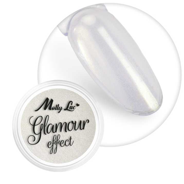Pó para unhas Glamour Effect Gold Nº 2
