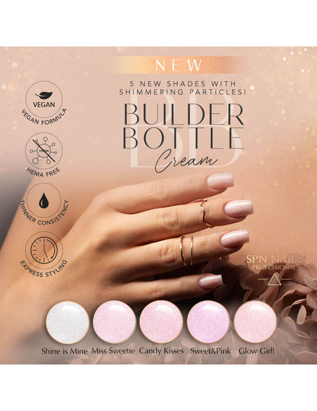 Builder Bottle Cream - Candy Kisses 10ml